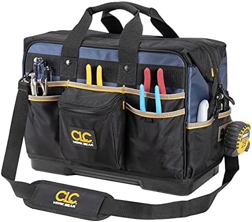 CLC Work Gear PB1553 19" Molded Base Contractor's Closed-Top Tool Bag