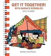 Sarah's Scribbles 12-Month 2025 Monthly/Weekly Planner Calendar: Get It Together!