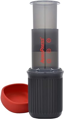 AeroPress Coffee Maker French Press Single Cup Espresso Ice Coffee Filter 350 Count for Outdoor Camping Portable Compact Pressure Extractor Go