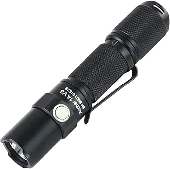 ThruNite Archer 1A V3 200 Lumens AA Flashlight,CREE XP-L V6 LED EDC Flashlight - CW