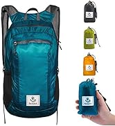 4Monster Hiking Daypack,Water Resistant Lightweight Packable Backpack for Travel Camping Outdoor