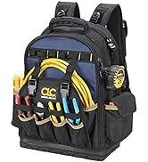 CLC Work Gear PB1133 38 Pocket Molded Base Tool Backpack