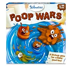 Skillmatics Card Game - Poop Wars, Fun & Fast-paced Game of Strategy, Party Game for Kids & Family, Gifts for Girls & Boys …