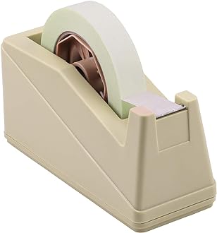 Image of Lichamp Desktop Tape Dispenser Holder with Large 3 inches Core for Masking Tape, Heat Transfer Tape Sublimation, Painters Tape, Freezer Tape and Kitchen Tape