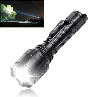 Image of Odepro Super Bright Flashlight NT23 1500 Lumens Small Tactical Flashlights with Clip, Long Beam Distance, 4 Light Modes with Mode Memory, IP68 Waterproof, for Camping Hiking Emergency Use