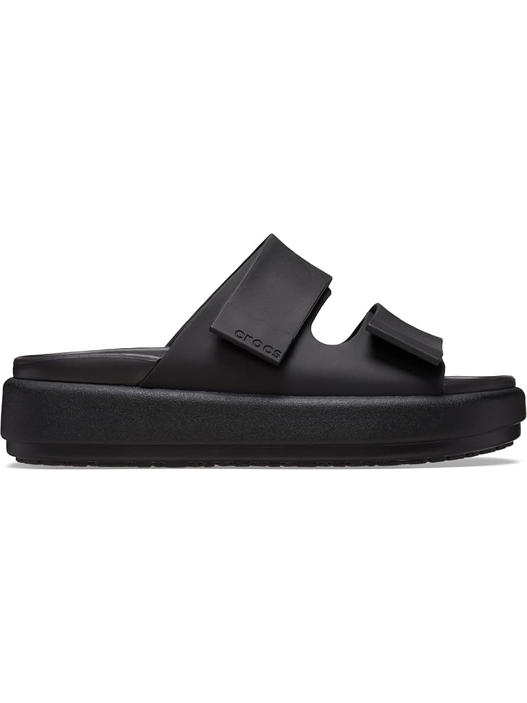 Black Crocs Brooklyn Luxe Sandal