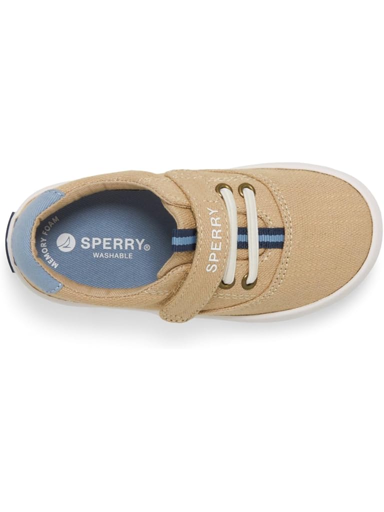 Khaki Sperry Kids Spinnaker Washable (Little Kid/Big Kid)