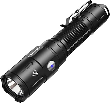 Image of soonfire DS35 Ultra-Bright LED Flashlight, High Lumens Tactical Flashlight, 360 Yard Throw for Tactical Flashlight Law Enforcement, Hiking, Camping, and Hunting