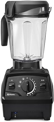 Vitamix Explorian Blender with Programs, Professional-Grade, 64 oz. Low-Profile Container, Black (Renewed Premium)