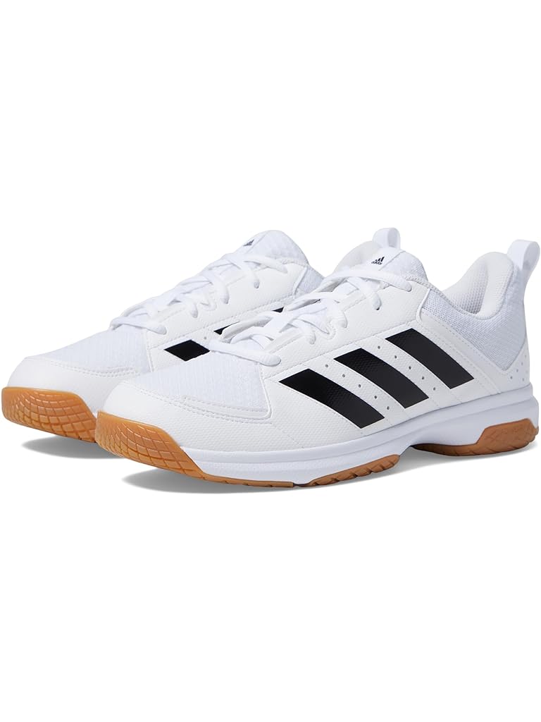 White adidas Ligra 7 Indoor Volleyball