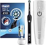 Oral-B Pro 2000 Black Electric Toothbrush + Travel Case