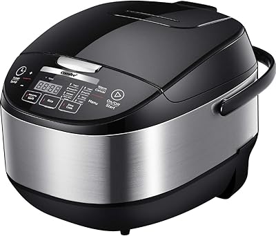 COMFEE' Rice Cooker, Japanese Large Rice Cooker with Fuzzy Logic Technology, 11 Presets, 10 Cup Uncooked/20 Cup Cooked, Auto Keep Warm, 24-Hr Delay Timer