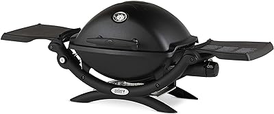 Weber Q1200 Liquid Propane Grill, Black