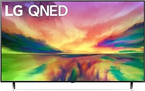 LG QNED80 50-Inch QLED NanoCell 4K Smart TV - Quantum Dot Nanocell, AI-Powered, Alexa Built-in, Gaming, 120Hz Refresh, HDMI 2.1, FreeSync, VRR, Magic Remote, 50&#34; Television (50QNED80URA, 2023)
