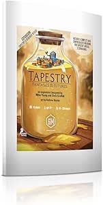 Stonemaier Games: Tapestry: Fantasies &amp; Futures Expansion | Add to Tapestry (Base Game) | New Civs, Cards, and Cities Inspired by Fantasy and Science Fiction | 1-5 Players, 120 Mins, Ages 14+