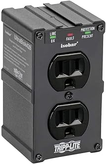 Image of Tripp Lite Isobar Surge Protector Power Strip, Lifetime Limited Warranty Black
