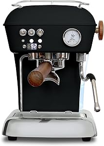 Ascaso Dream PID Programmable Home Espresso Machine w/Volumetric Controls, 120V (Dark Black)