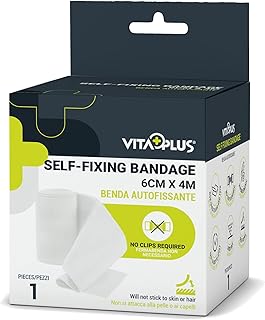 Vita Plus PBT Self Fixing Bandage, 6 cm x 4 m Size