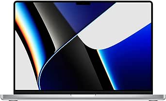 Apple 2021 MacBook Pro (16-inch, M1 Pro chip with 10‑core CPU and 16‑core GPU, 16GB RAM, 1TB SSD) - Silver