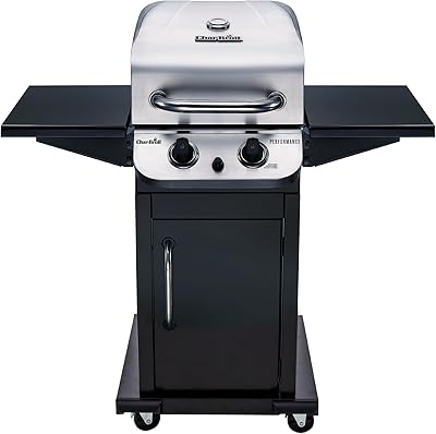 Char-Broil Performance Series Convective 2-Burner Cabinet Propane Gas Stainless Steel Grill - 463673519P1