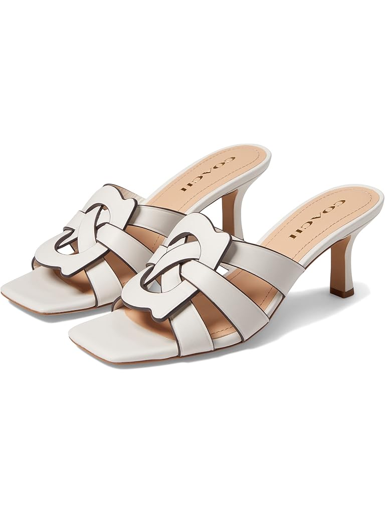 COACH Tillie Leather Sandal