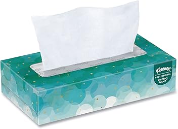 Image of KIMBERLY CLARK Facial Tissue 8.4 X 8.6 Paperwht Kleenex, 100 CT