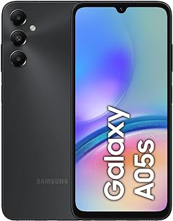Samsung Galaxy A05s Smartphone, 4GB RAM, 128GB Storage, 50MP Camera, 5000 mAh Battery, Unlocked Android Phone, Black