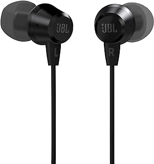 JBL C50HI WIRED in EAR HEADPHONES BLACK