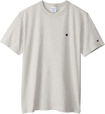 [チャンピオン] Tシャツ 半袖 綿100% 定番 ワンポイントロゴ刺繍 ショートスリーブTシャツ ベーシック C3-P300Z メンズ