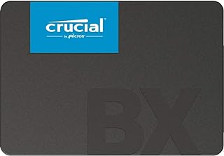 Crucial BX500 240GB 3D NAND SATA SSD interno de 2,5 polegadas, até 540MB/S - CT240BX500SSD1Z Black/Blue