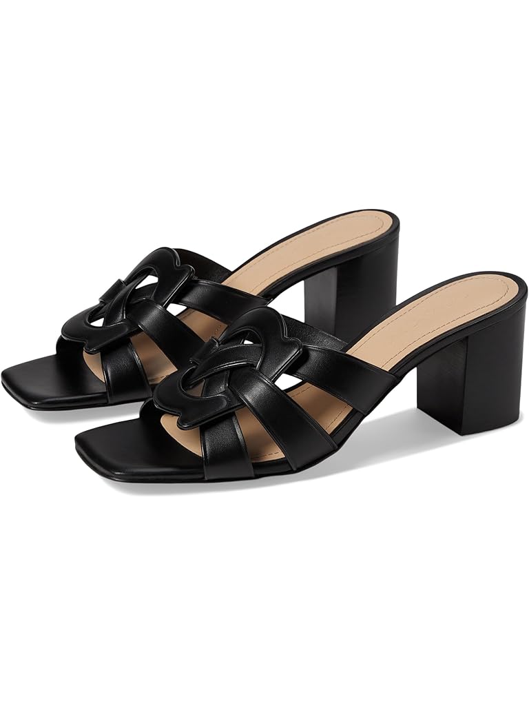 COACH Nikki Leather Sandal