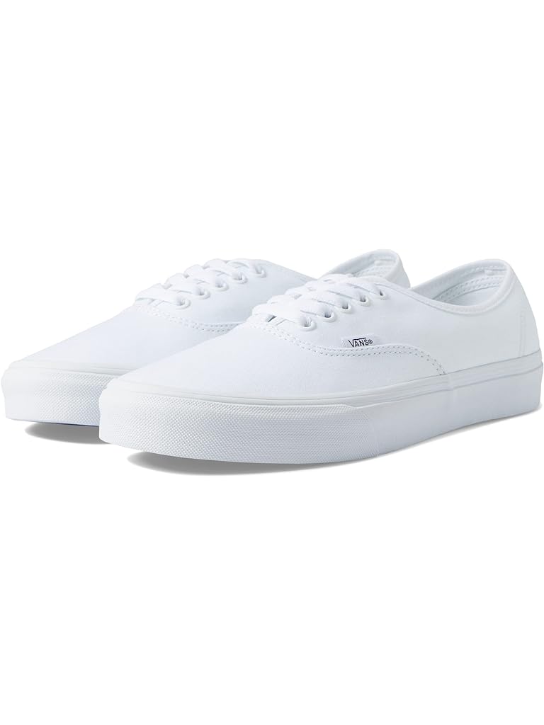 White Vans Authentic Wide