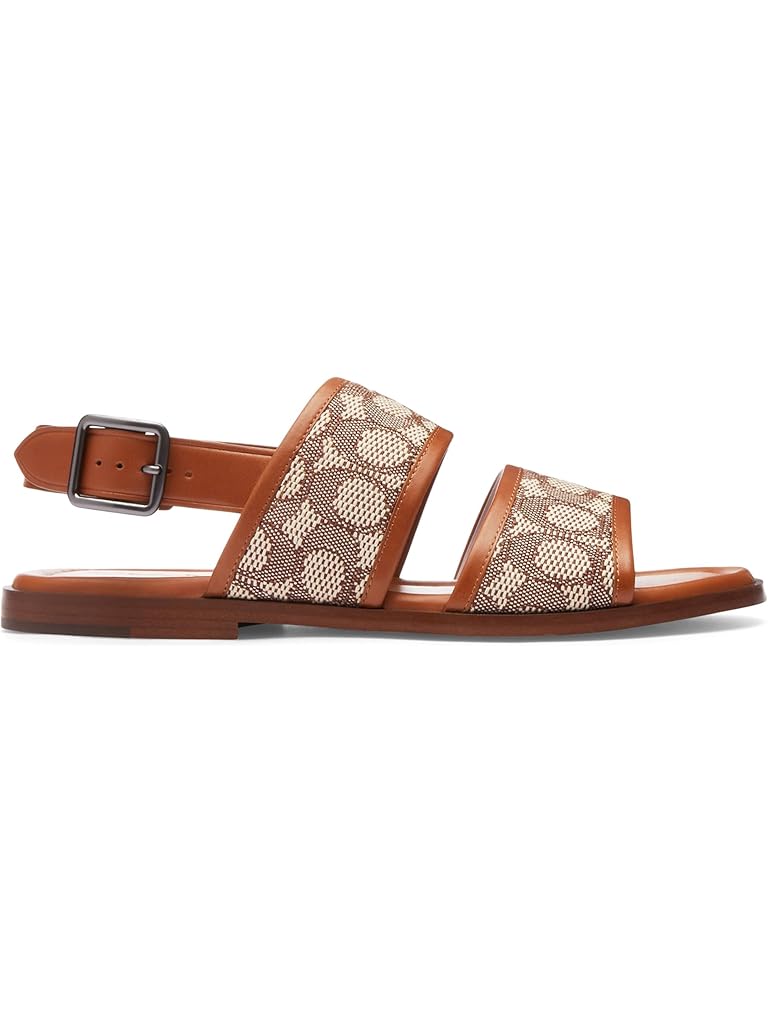 COACH Julian Signature Two Strap Sandal