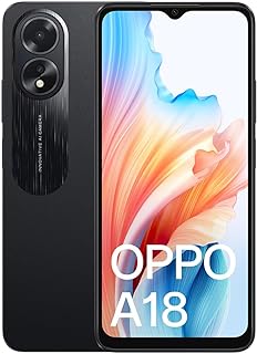 OPPO A18 (Dual Sim, 128GB/4GB, 6.56'', CPH2591AU) - Black