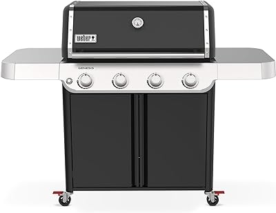 Weber Genesis E-415 Liquid Propane Gas Grill, Black