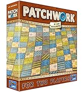 Patchwork | Strategy / Puzzle Game | Two Player Family Board Game for Kids and Adults | Ages 8 an...