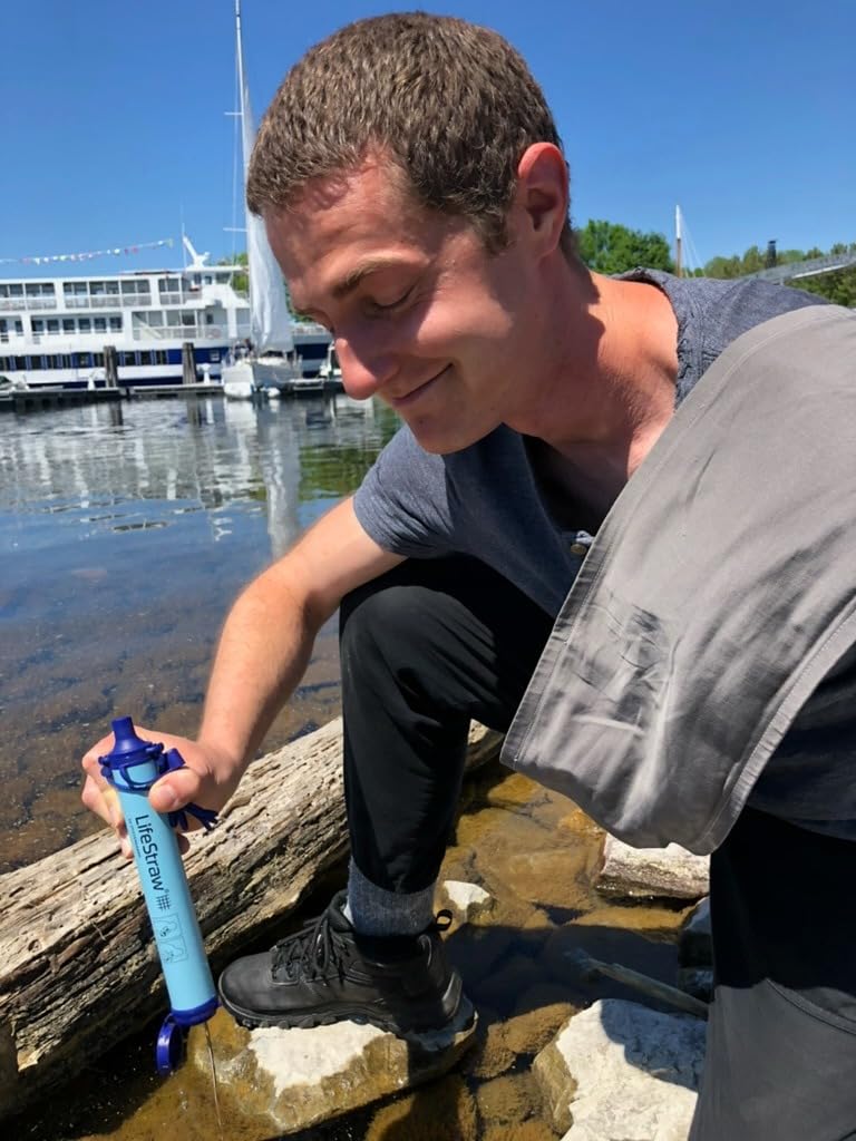 I drank the water from Lake Champlain with this and I'm NOT dead!