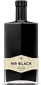 Mr Black Cold Brew Coffee Liqueur, Smooth, Rich Coffee Taste, Not So Sweet, 70cl