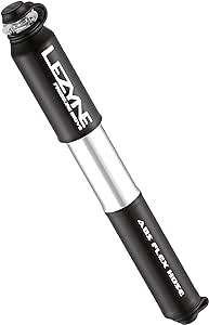 Lezyne Pressure Drive HP Bicycle Hand Pump, 120psi, Road, Gravel Bike, Presta and Schrader Valve, High Pressure