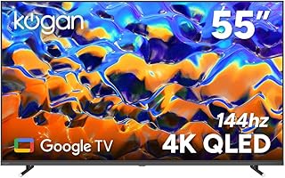 Kogan 55" QLED 4K 144Hz Smart AI Google TV - Q98G - KAQL55XQ98GSVA - 55 Inch