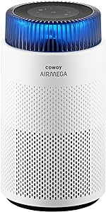 Coway Airmega 100 True HEPA Air Purifier with Air Quality Monitoring, Auto Mode, Sleep Mode, Timer, Filter Indicator, Night Light