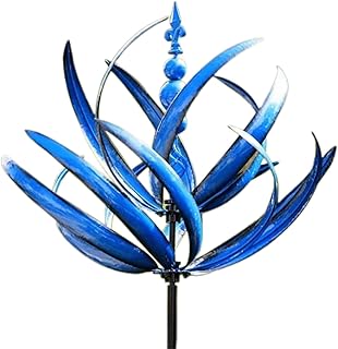 UOKMNY Harlow Garden Wind Spinner Metal Wind Spinner Yard Garden Wind Spinners Wind Sculptures Spinners Outdoor Yard Art (...