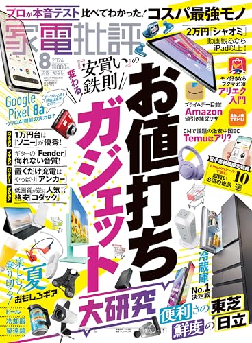 家電批評 2024年8月号【電子書籍版限定特典付き】 [雑誌]