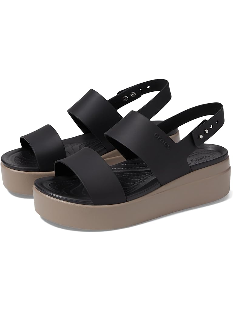 Multi Crocs Brooklyn Low Wedge