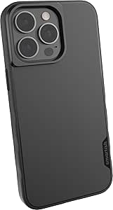 Smartish iPhone 13 Pro Slim Case - Gripmunk - [Lightweight + Protective] Thin Grip Cover - Black Tie Affair