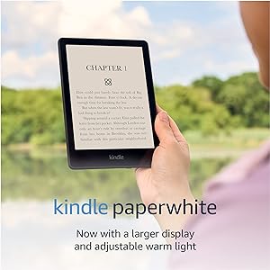 Kindle Paperwhite | 16 GB, now with a 6.8&#34; display and adjustable warm light | With ads | Black