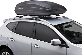 SportRack Vista XL Rear Opening Cargo Box,Black