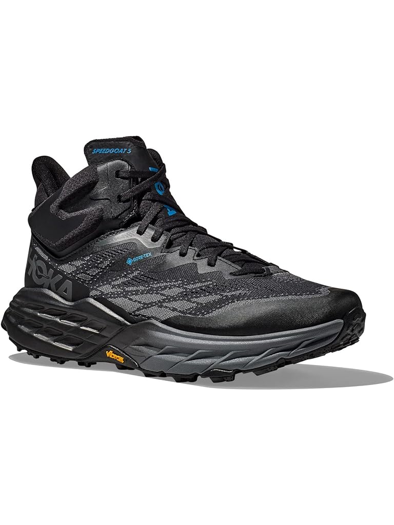 Black Hoka Men's Speedgoat 5 Mid GTX