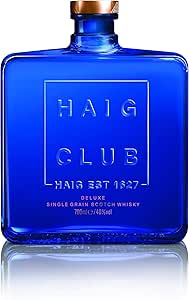 Haig Club Single Grain Scotch Whisky | 40% vol | 70cl | Crafted with Grain Whisky from 3 Cask Types | Fresh | Clean Style | Butterscotch &amp; Toffee Notes | Ultra Smooth