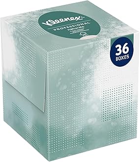 Image of Kleenex® Naturals Facial Tissue, Boutique Box, 95 Sheets Per Box, Case Of 36 Boxes